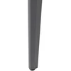 Beliani Sodo stalas SOVARETO 180 cm 90 cm akmens imitacija tamsiai pilkas