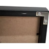 Beliani Pastatomas veidrodis TORCY 140 cm, juodas