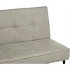Beliani Trivietė išlankstoma sofa ESSVIK šviesiai žalia