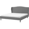 Beliani Lova COLMAR 180 x 200 cm Pilka