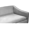 Beliani 4 vietų sofa AURE Velūras, šviesiai pilka
