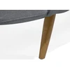 Beliani Dvivietė sofa-lova INGARO Pilka