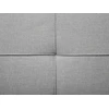 Beliani Trivietė išskleidžiama sofa RONNE šviesiai pilka