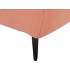 Beliani Dešininė gulto sofa CHEVANNES Boucle persiko spalvos