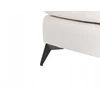 Beliani Dešininė šezlongo sofa SIEVOZ šviesiai smėlio spalvos