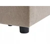 Sofa Beliani Šezlongas VIZILLE smėlinės spalvos