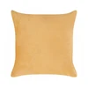 Beliani Dešininė gulto tipo sofa GONESSE, veliūras, oranžinė