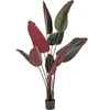 Beliani Dirbtinis augalas BANANA TREE 163 cm žalias