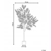Beliani Dirbtinis augalas OLIVE TREE 178 cm žalias