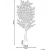 Beliani Dirbtinis augalas SAKURA 185 cm Rožinis