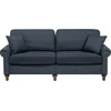 Beliani 3 vietų sofa OTRA tamsiai pilka
