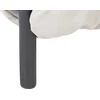 Lauko baldų komplektas Beliani 3 vietų sodo sofa ESPERIA metalinė pilka
