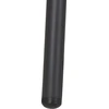 Beliani Valgomojo stalas AMSTERDAM tamsiai rudas 160 cm 90 cm