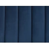 Beliani Veliurinė lova MARVILLE 180 x 200 cm tamsiai mėlyna
