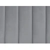 Beliani Dviejų asmenų lova MARVILLE 180 x 200 cm, pilka, veliūrinė