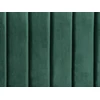 Beliani Velinė lova VILLETTE 160 x 200 cm tamsiai žalia