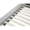 Beliani Dvigulė lova CAVAILLON 180 x 200 cm šviesiai pilka