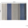 Beliani Kilimas AKKAYA Mėlynas 140 x 200 cm Vilna