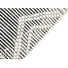 Beliani Kilimas PAZAR juodas/baltas 160 x 230 cm vilnonis