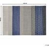 Beliani Kilimas AKKAYA Mėlynas 160 x 220 cm Vilnos