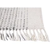 Beliani Kilimas OMERLI baltos spalvos 80 x 150 cm vilnonis