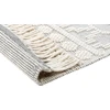 Beliani Kilimas SOLHAN pilkas smėlio spalvos 160 x 230 cm vilnos