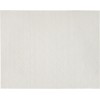 Beliani Vilnos kilimas 160 x 230 cm skaldytas baltas ELLEK