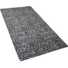 Beliani 80 x 150 cm pilkasis kilimas
