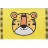 Beliani Baby rug tiger motif 60 x 90 cm geltona RANCHI