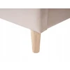 Beliani Velvetinė lova CORSAINT 90 x 200 cm, smėlio spalvos