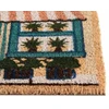 Beliani Durų kilimėlis CADIZ spalvotas 60 x 90 cm kokoso pluoštas