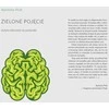Beliani Žalia koncepcija. Dideli vaikai prie pagalvės