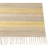 Beliani Kilimas TALPUR geltonas 160 x 230 cm džiutas