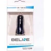 BELINE CAR CHARGER 1XUSB AND 1XUSB-C 5A 30W Juodas