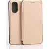 Beline Book Magnetic Moto E32/E32s dėklas telefonui aukso spalvos