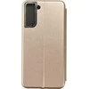 Beline dėklas Book Magnetic Samsung A22 5G aukso spalvos