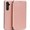 Beline Book Magnetic Samsung Galaxy S23 FE S711 dėklas telefonui rožinio aukso spalvos