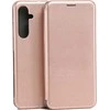 Dėklas Beline Book Magnetic Samsung A55 A556 rožinė-auksinė/rose auksinis