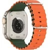 Beline Apple Watch Silicone Waves apyrankė38/40/41mm žalios spalvos-oranžinės spalvos Box