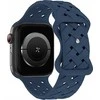 Beline Apple Watch Silicone Woven apyrankė42/44/45/49mm mėlynas/deep mėlynas box