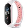 Beline Design Mi Band 7/6/5 apyrankė baltos spalvos-rožinės spalvos