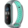 Beline apyrankė Design Mi Band 7/6/5 pilkos ir žalios spalvos