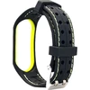 Beline apyrankė Mi Band 3/4 Smart juodos ir laimo spalvos