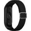 Beline apyrankė Mi Band 7/6/5 Textile juodos spalvos