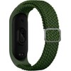 Beline apyrankė Mi Band 7/6/5 Textile žalios spalvos