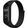 Beline Mi Band 7/6/5/4/3 NylonLoop apyrankė juodos spalvos
