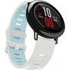 Beline apyrankė Watch 20mm Double Color silikoninė baltos ir mėlynos spalvos box
