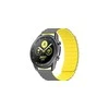 Beline apyrankė Watch 20mm Magnetic pilkos ir geltonos spalvos