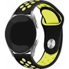 Beline apyrankė Watch 20mm Sport silikoninė juodos ir geltonos spalvos box