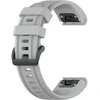 Dirželis Beline Silicone do Garmin Fenix 8/Fenix 7S/Fenix 6S/Fenix 5S/mk3/mk3i/Instinct 2S pilka